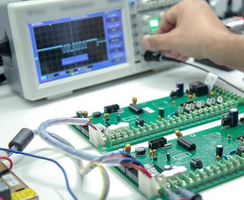 testowanie wyprodukowanej elektroniki